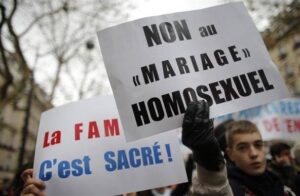 French March for Marriage, they may yet be Romantics