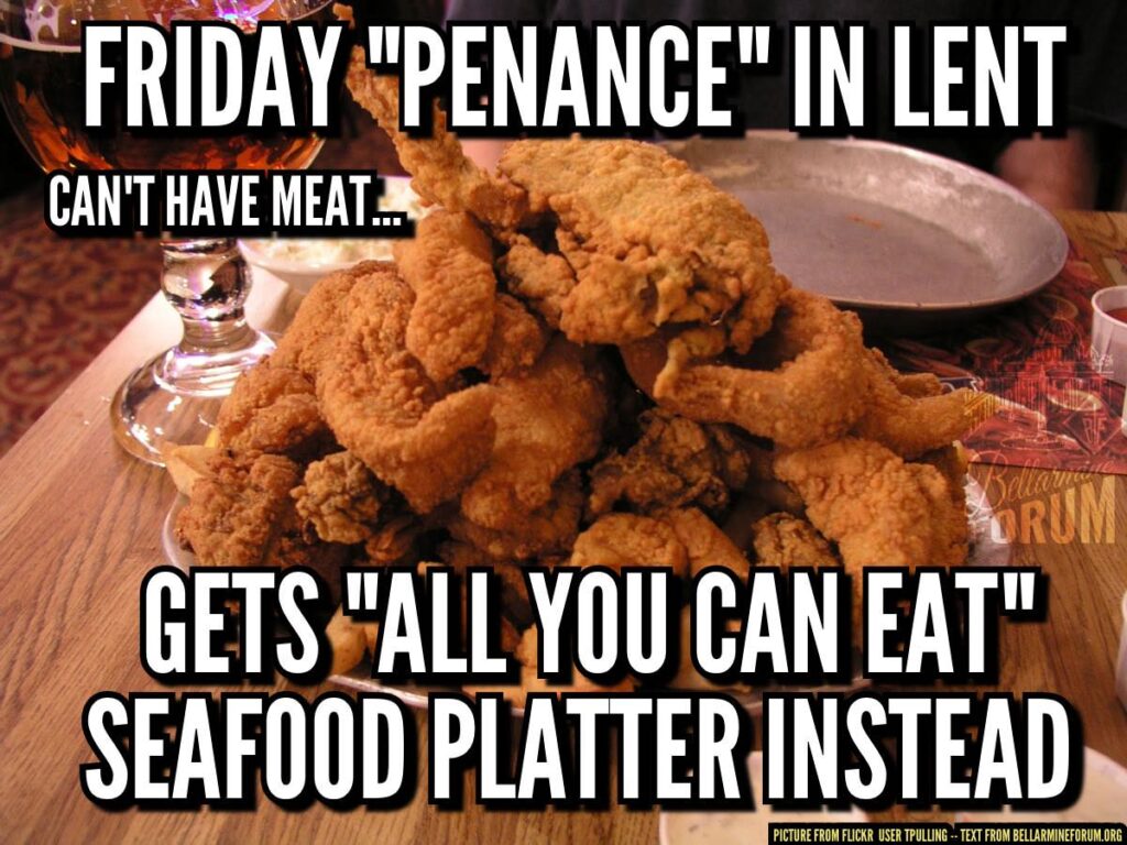 friday lent all you can eat