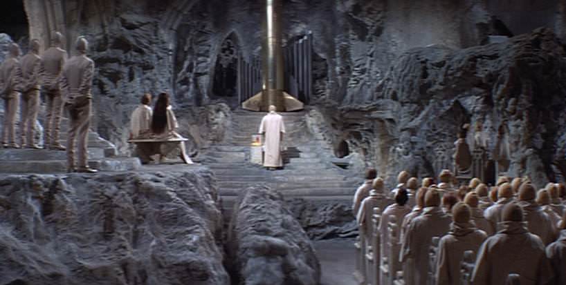 The Church in Beneath the Planet of the Apes looked similar to that parish.