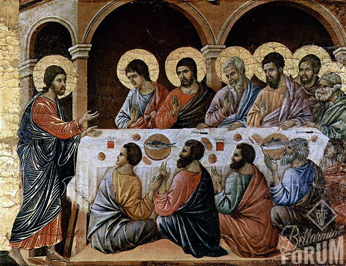 17. — The Appearance of Jesus to the assembled Apostles. - The Bellarmine  Forum