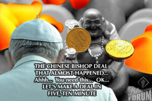 vatican china deal bishops swift benedict zen