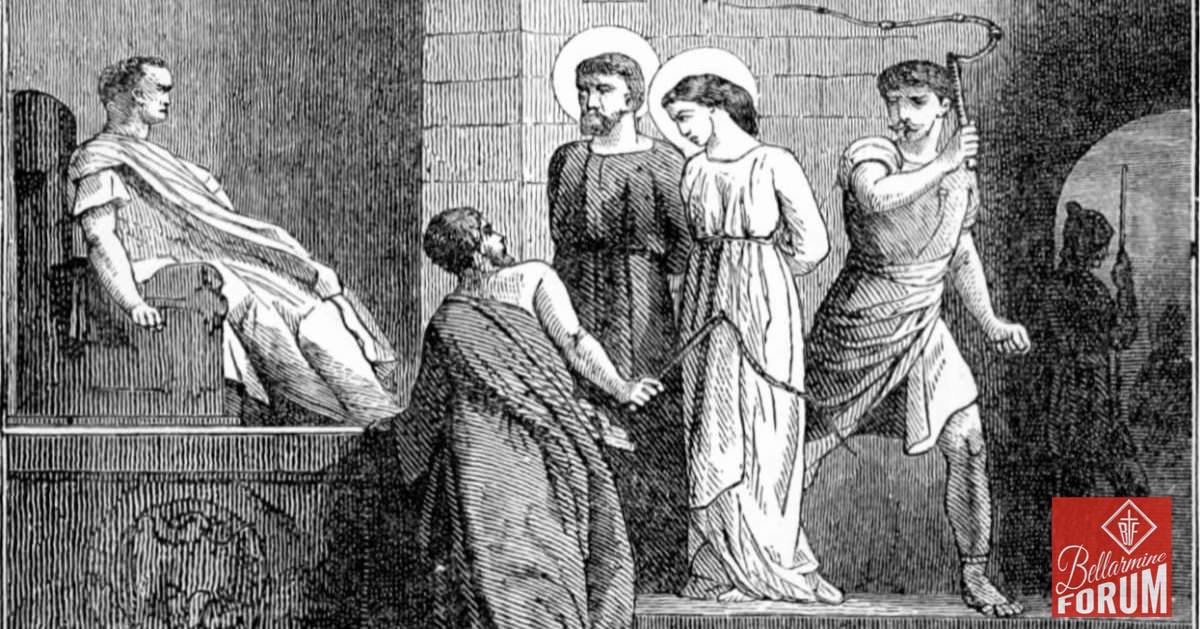 SEPTEMBER 26 - SS. CYPRIAN AND JUSTINA, MARTYRS. - The Bellarmine Forum